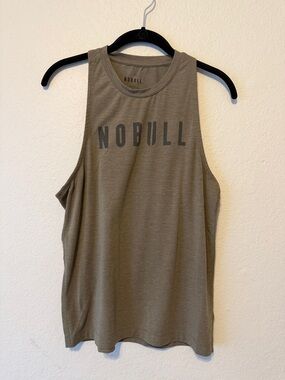 NOBULL Olive Tank with Bold Logo